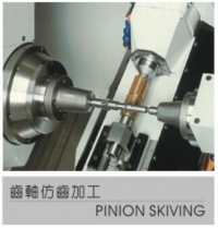 齿轴仿齿加工